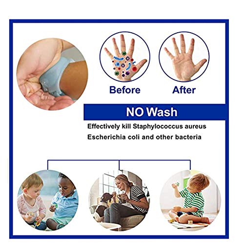 Desinfectante Para Las Manos Dispensador Portátil De Silicona Pulsera De La Pulsera, Muñequera Ajustable Con Botella De Plástico Banda Para Adulto Menor Gel Almacenaje Del Recorrido,Style 4,2PACK