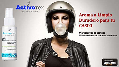 Desodorante calzado deportivo, zapatos, zapatillas, botas | Spray eliminador de olores para ropa y tejido | ACTIVOTEX (185 ml)