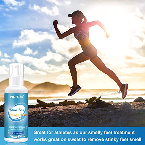 Desodorante Calzado, Desodorante Spray para Zapatos, Zapato Desodorante Natural, Desodorante Calzado Deportivo, Desodorante para Zapatos, Elimina el Olor, el olor de las Bacterias - 100ml