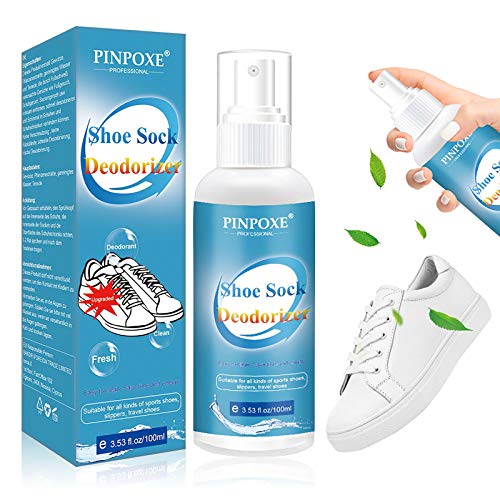 Desodorante Calzado, Desodorante Spray para Zapatos, Zapato Desodorante Natural, Desodorante Calzado Deportivo, Desodorante para Zapatos, Elimina el Olor, el olor de las Bacterias - 100ml