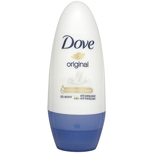 Desodorante Dove Original Desodorante, en roll-on, antitranspirante, 50 ml, pack de 6 unidades