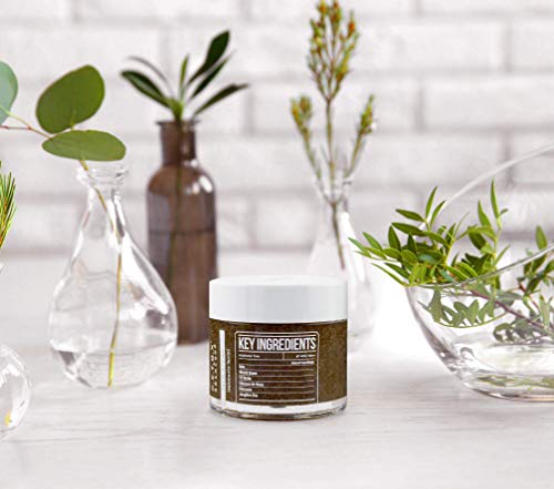 DETOX SKINFOOD - Exfoliante facial - El lavado facial exfoliante mejora la textura de la piel, desatasca los poros, previene las espinillas y los pelos encarnados - Exfoliante facial vegano 100ml