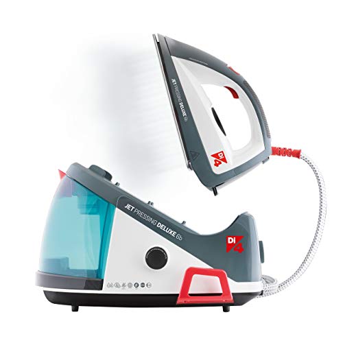 Di4 Jet Pressing Deluxe 6B Centro de Planchado, 2350 W, Cerámica, Blanco/Gris/Verde