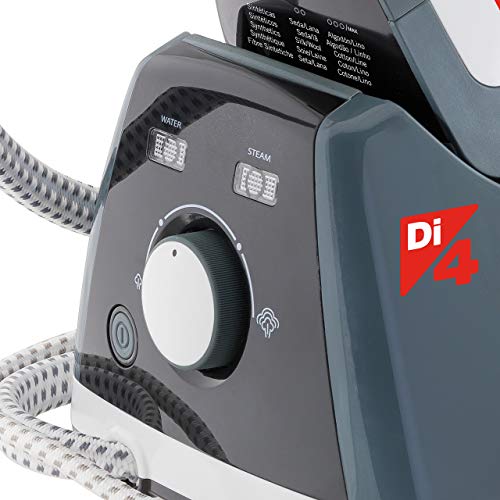 Di4 Jet Pressing Deluxe 6B Centro de Planchado, 2350 W, Cerámica, Blanco/Gris/Verde