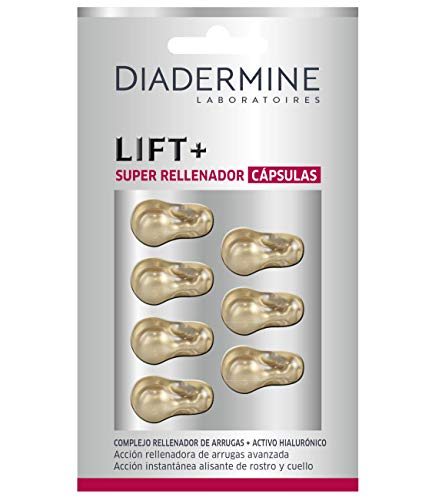 Diadermine Lift Plus - Cápsulas Super Rellenador, Paquete de 7 Unidades