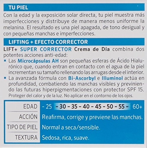 DIADERMINE Lift+ super corrector crema de día antiedad spf 15 tarro 50 ml