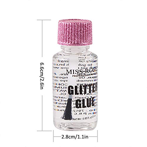 Dianhai Glitter Glue Face Eye Sequin Glue Eyeshadow Gel líquido Maquillaje Shimmer