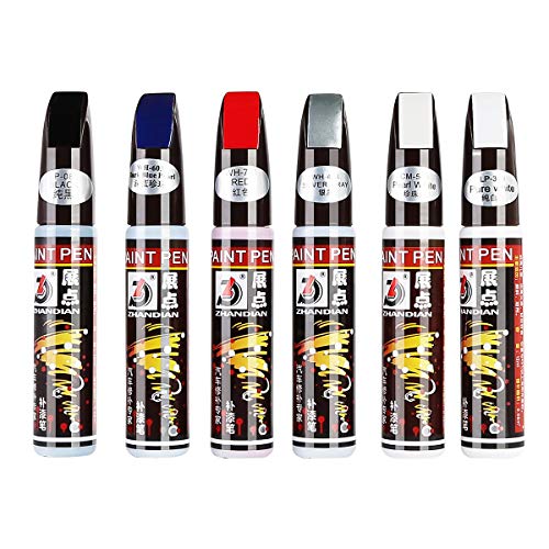 Dibiao 1PC Profesional coche reparación del rasguño pluma de la pintura, Escudo Auto Paint Tool ding Pen Corrector coche de la pluma con 9 colores disponibles (color: azul oscuro)