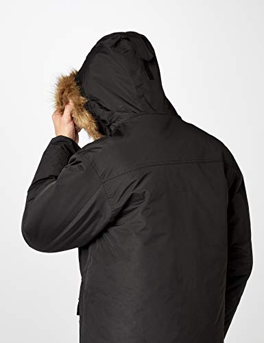 Dickies Curtis, Parka para Hombre, Negro, Large