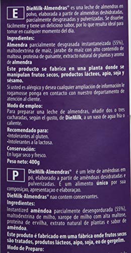 DIEMILK ALMENDRA 400 gr