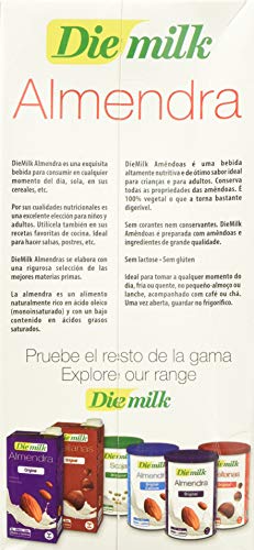 DIEMILK ALMENDRAS NATURE SIN AZUCAR 1 Litro
