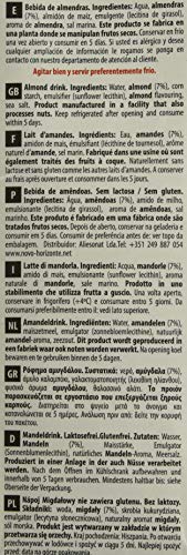 DIEMILK ALMENDRAS NATURE SIN AZUCAR 1 Litro