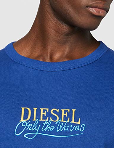 Diesel Bmowt-Willy Sudadera, Azul (Mazarine Blue 89v/0dayn), X-Large para Hombre