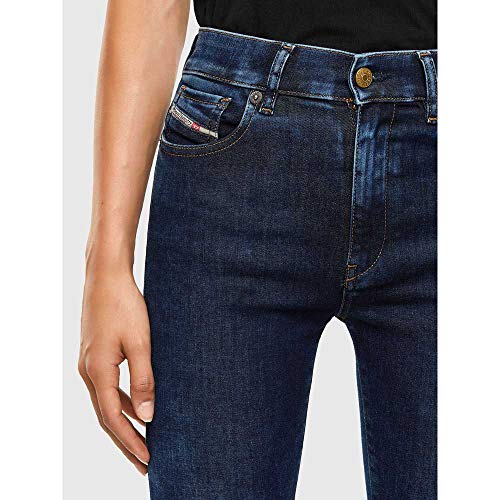 Diesel D-Roisin L.32 Pantaloni Jeans, 01 Denim Azul, 25 para Mujer