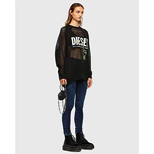 Diesel D-Roisin L.32 Pantaloni Jeans, 01 Denim Azul, 25 para Mujer