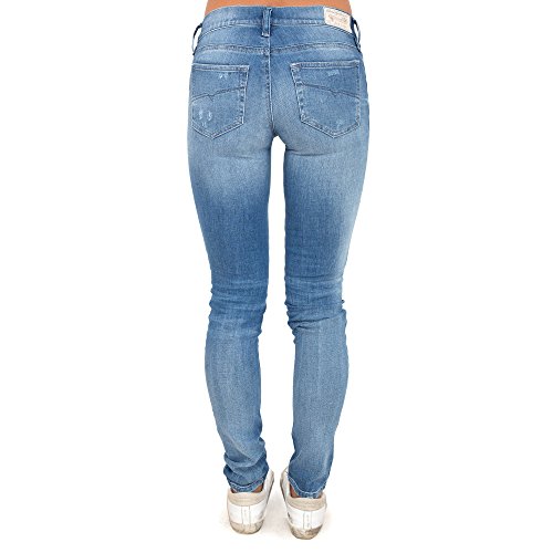 Diesel Grupee 0854D Stretch Mujer Vaqueros (23W / 32L, Azul)