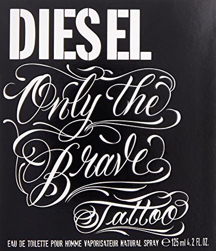 Diesel Only The Brave Tattoo - Agua de tocador vaporizador, 125 ml