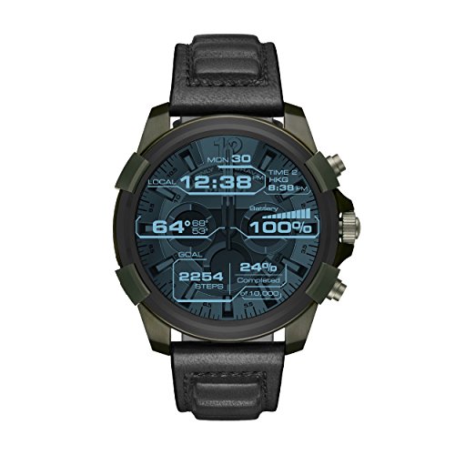 Diesel Reloj Hombre de Digital con Correa en Cuero DZT2003
