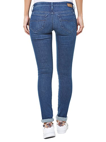 Diesel Skinzee 0848L Stretch Mujer Vaqueros Slim Skinny (32W / 32L, Azul)