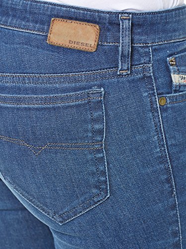 Diesel Skinzee 0848L Stretch Mujer Vaqueros Slim Skinny (32W / 32L, Azul)