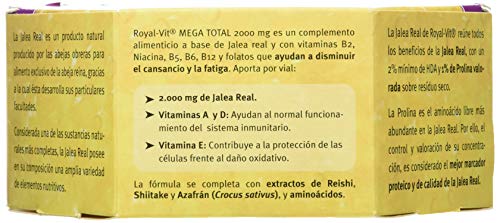 Dietisa - Royal-Vit - Jalea Real - Mega Total 2000 mg