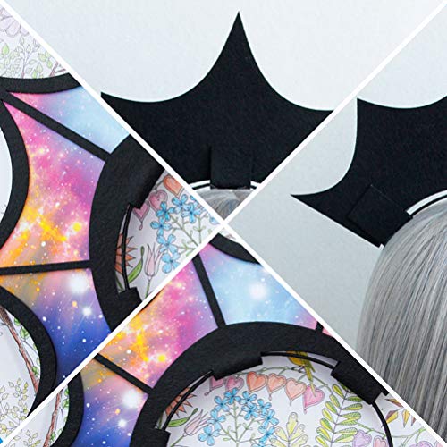 Diez mil navidad cielo estrellado corona aro de pelo