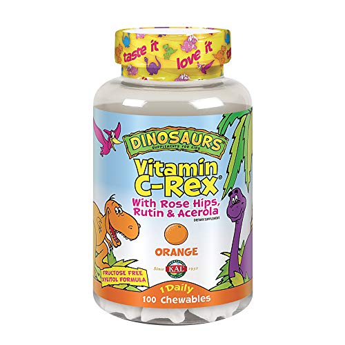 DINOSAURS VIT.C REX 100COMP.