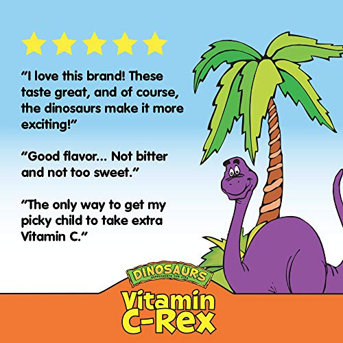 DINOSAURS VIT.C REX 100COMP.