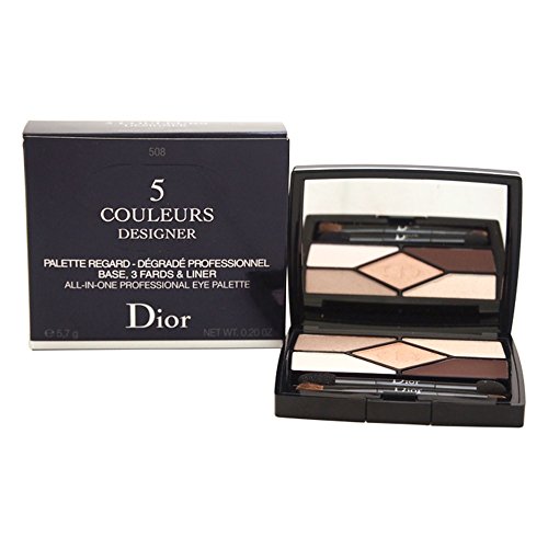 Dior 71747 - Sombra de ojos, 5 Couleurs Designer, 5.7 gr, 508-Nude Pink