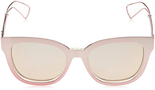 Dior DIORAMA1 0J TGW Gafas de Sol, Rosa (Pink Crystal/Grey Rose GD Grey Speckled), 52 para Mujer