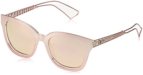 Dior DIORAMA1 0J TGW Gafas de Sol, Rosa (Pink Crystal/Grey Rose GD Grey Speckled), 52 para Mujer