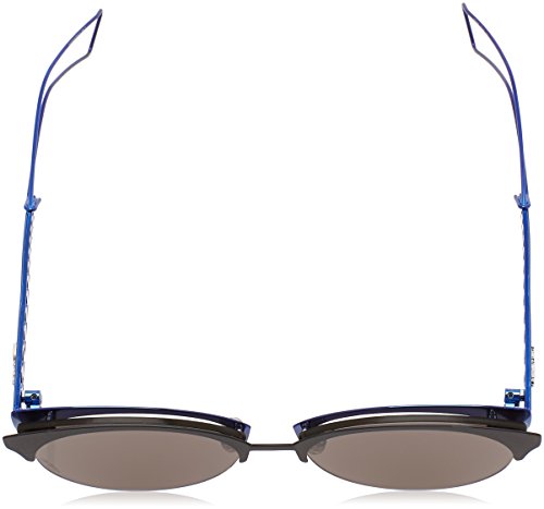 Dior DIORAMACLUB 2K G5V Gafas de Sol, Azul (Mttblck Bluette/Grey Ar), 55 para Mujer