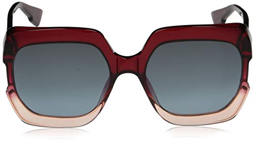 Dior DIORGAIA I7 0T5 Gafas de sol, Rojo (Burgundy Pink/Grey Grey), 58 para Mujer