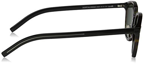 Dior DIORTAILORING1 QT 086 Gafas de sol, Marrón (Dark Havana/Green), 49 para Hombre