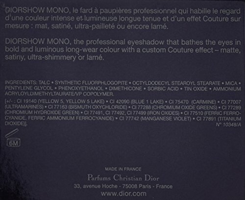 Dior - Sombra de ojos profesional de larga duración y efecto espectacular
