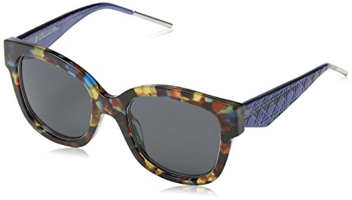 Dior VERYDIOR1N Y1 VV4 Gafas de sol, Azul (Bluette Havana/Grey), 51 para Mujer