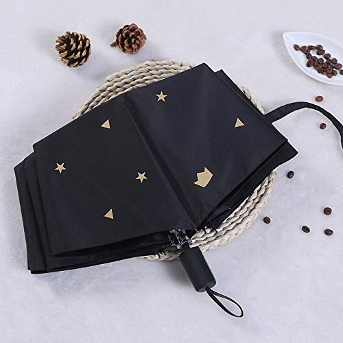 Diosa Vinilo Protector Solar Paraguas Estudiante Dibujos Animados Lindo Fibra De Vidrio Paraguas Plegable Paraguas De Viaje Actividades Al Aire De Viaje Portátil Automático Antiviento@Shiba Inu Blan