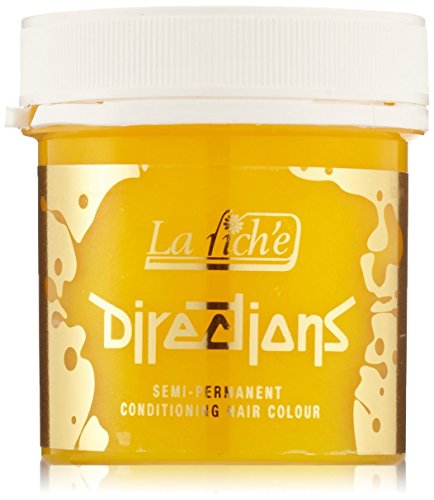 DIRECTIONS Bright Daffodil Semi-Permanent Hair Colour - 88ml Tub