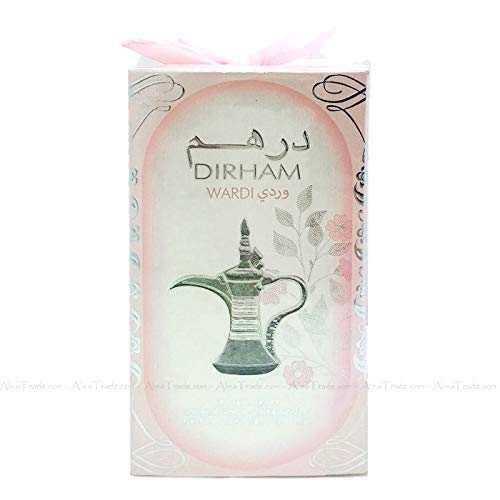 Dirham Wardi Edp de Ard Al Zaaafran - Perfume natural de calidad en spray, 100 ml, para mujer