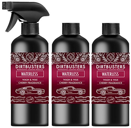 Dirtbusters Cherry - Producto para lavado y encerado de coches sin agua