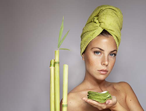 Discos desmaquillantes lavables de bambú, 18 discos desmaquillantes reutilizables, toallitas desmaquillantes faciales con bolsa