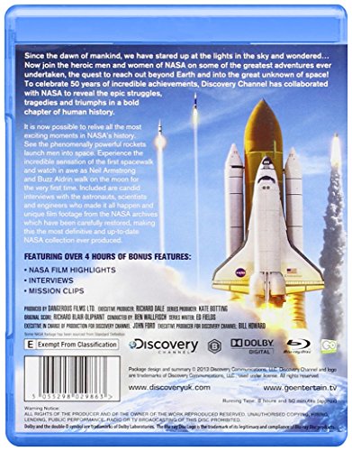 Discovery Channel: Nasa's Greatest Missions [Blu-ray] [Reino Unido]