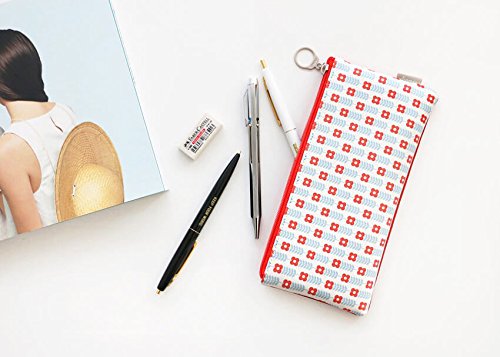 Diseño icónico patrón Pencil Case, color Cherry Blossom