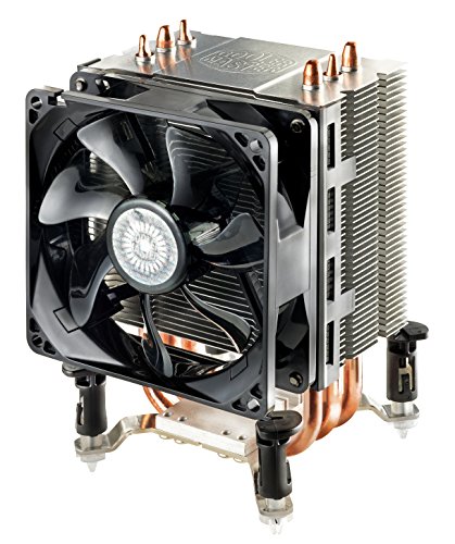 Disipador Cooler Master Hyper TX3i Sistema de Enfriamiento CPU - Compacto y Eficiente, 3 Tubos de Calor de Contacto Directo, Ventilador PWM de 92mm