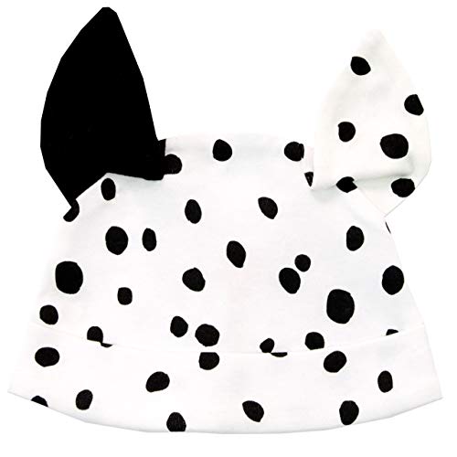 Disney 101 Dálmatas Pijama Entera con Gorro para Niñas Bebés 101 Dalmatians Blanco 9-12 Meses