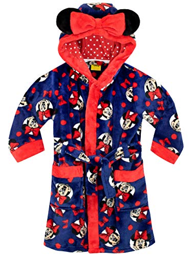 Disney Bata para niñas Minnie Mouse Azul 4-5 Años
