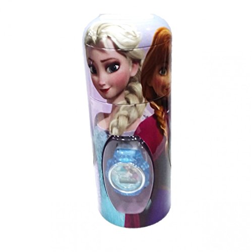 Disney Frozen- Set con reloj de pulsera y hucha metal, unica (Kids Euroswan WD16722)
