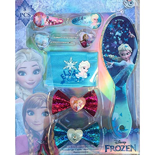 Disney Frozen Set de 8 Accesorios para El Pelo (Kids WDFR181)