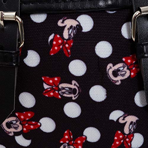 Disney Minnie Mouse Mochila de lujo para mujer y niñas y niños mochila de escuela Roxy bolsa minnie mouse Talla única