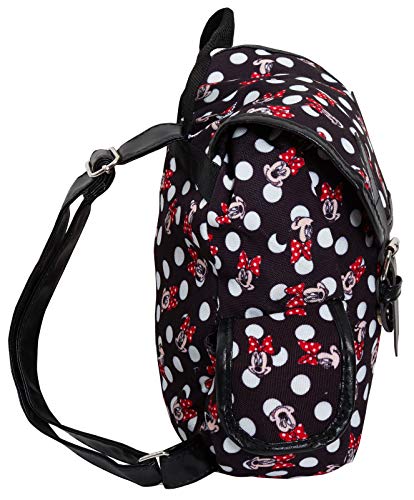 Disney Minnie Mouse Mochila de lujo para mujer y niñas y niños mochila de escuela Roxy bolsa minnie mouse Talla única